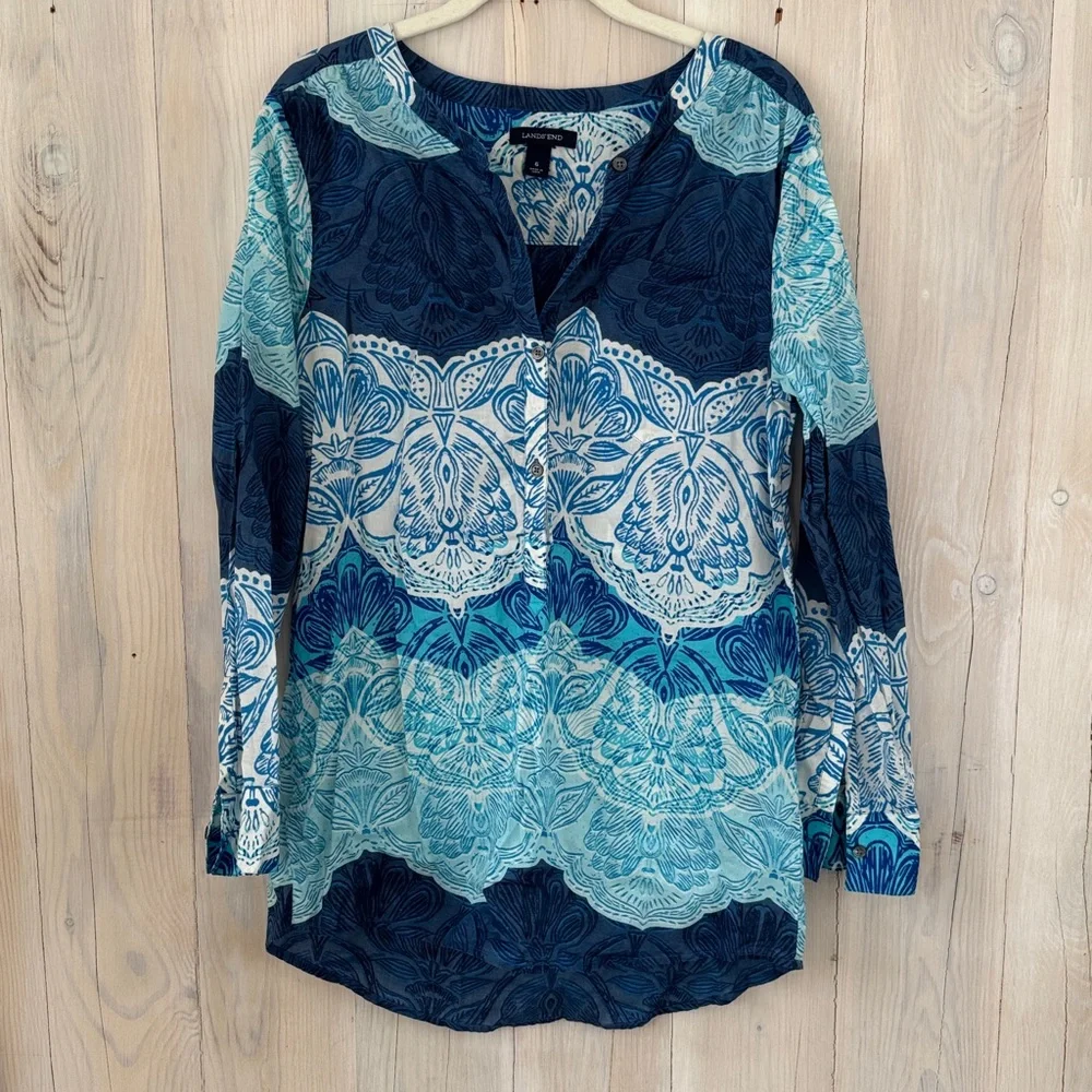 NWOT Land’s End Top Size 6 - Picture 1 of 7